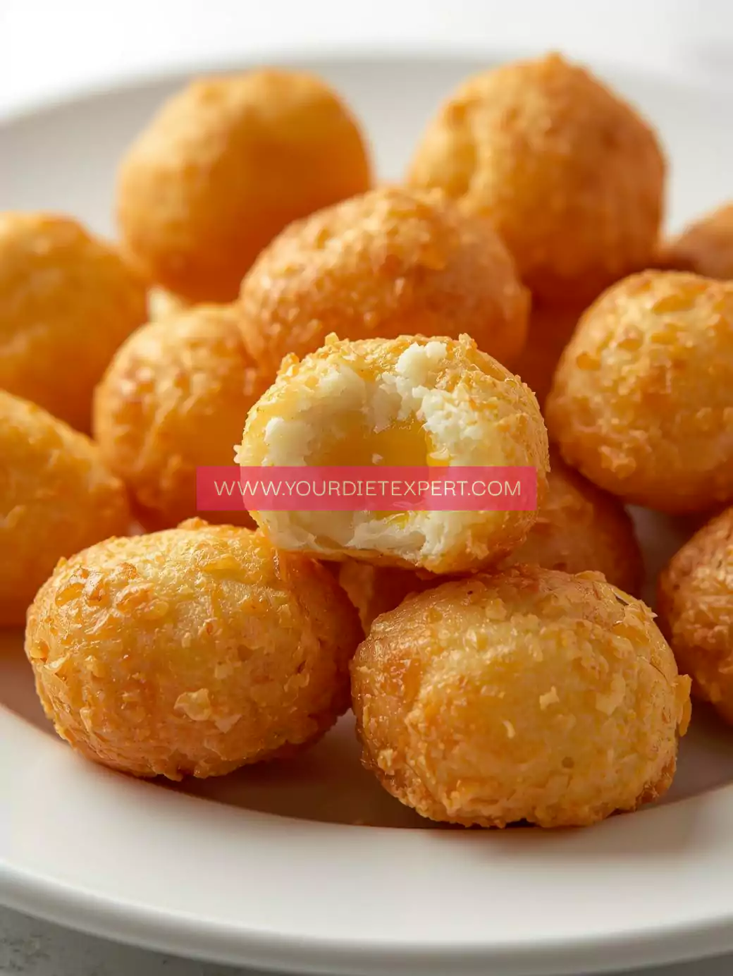 High-Protein Cheesy Mashed Potato Puffs – Easy, Crispy & Healthy Snack Bites