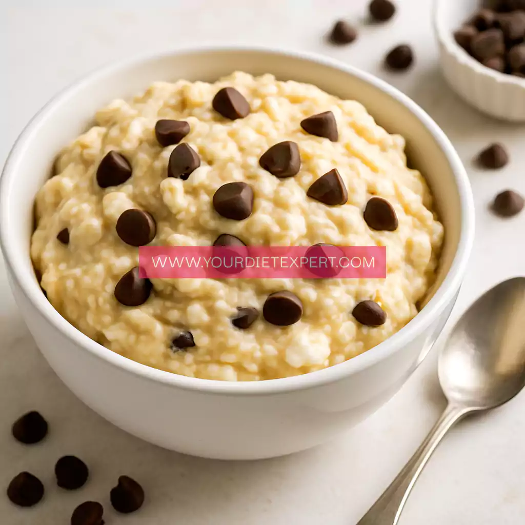 High-Protein Cottage Cheese Cookie Dough – Safe-to-Eat, Low-Carb Dessert Bite
