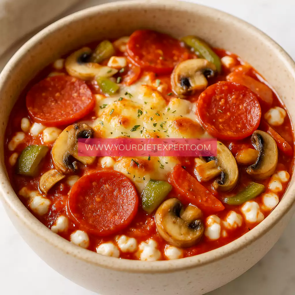 High-Protein Cottage Cheese Pizza Bowl (30g+ Protein, Quick & Healthy)