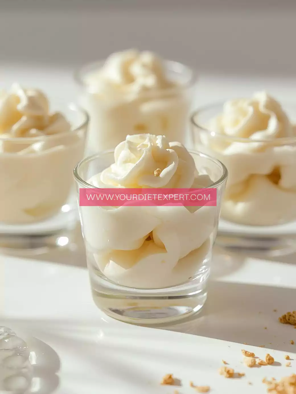 High-Protein Creamy Dessert Cups – Light, Dreamy & Guilt-Free Treat in a Glass