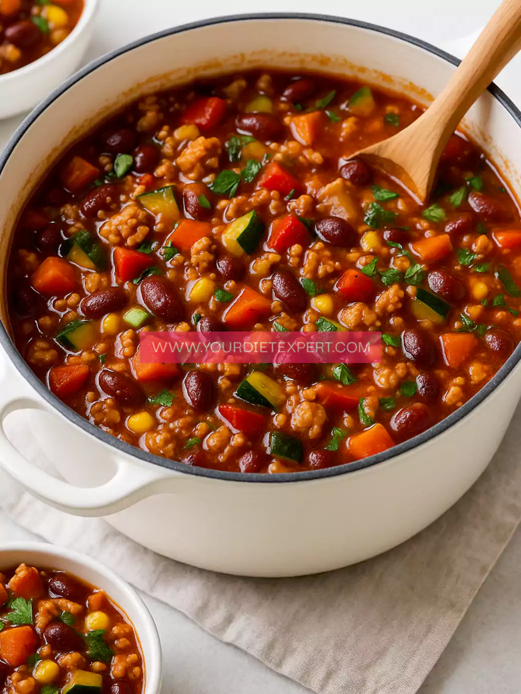 One-Pot Turkey & Veggie Chili