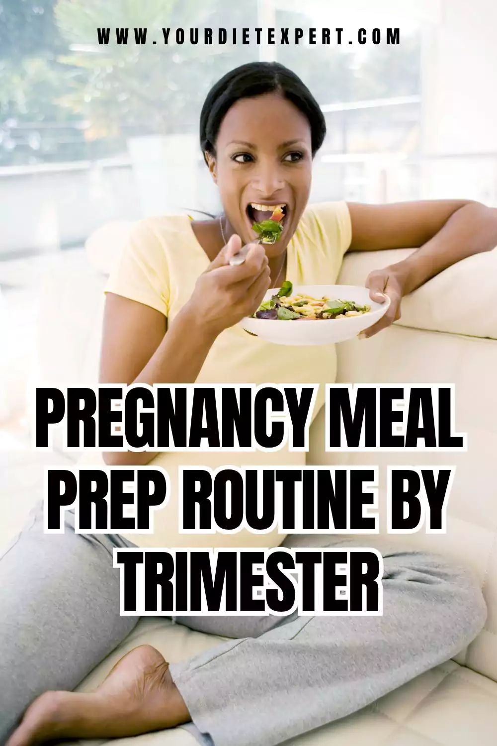 Pregnancy Meal Prep Routine by Trimester (Realistic, Easy & Nutritious!)