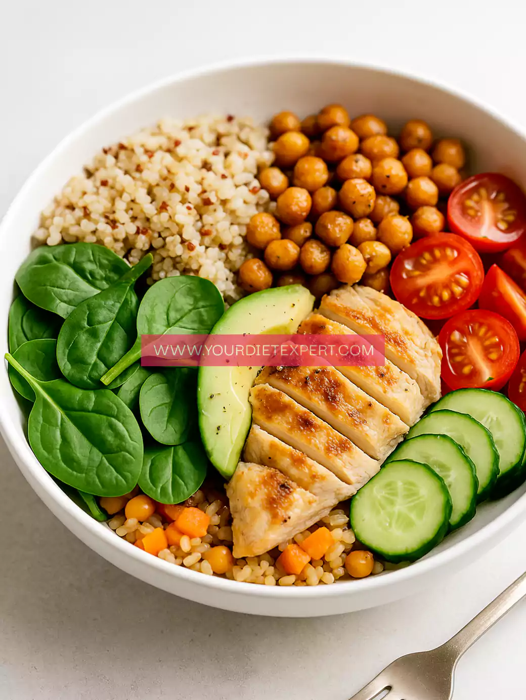 Quinoa & Chickpea Buddha Bowl