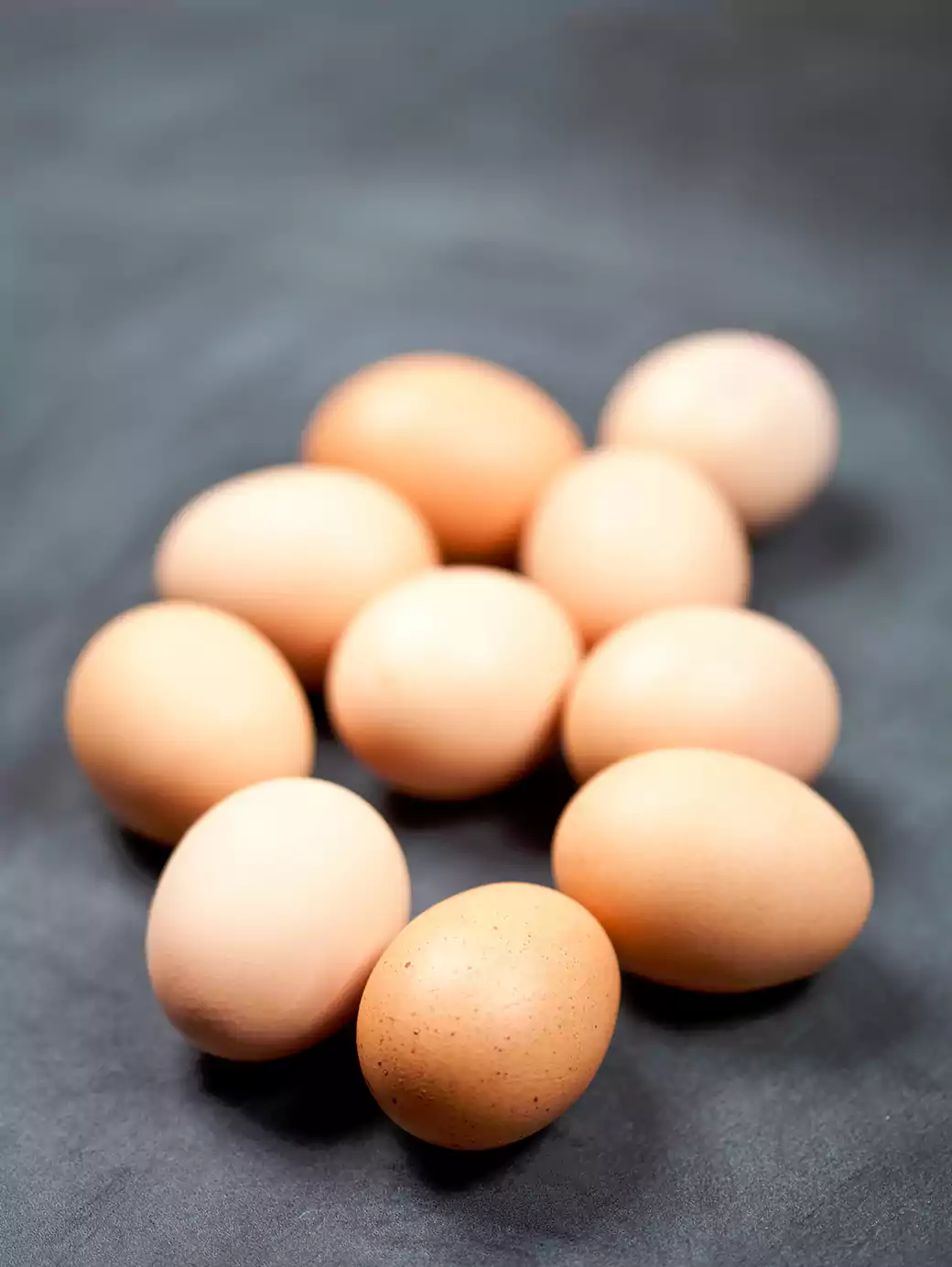Raw or undercooked eggs