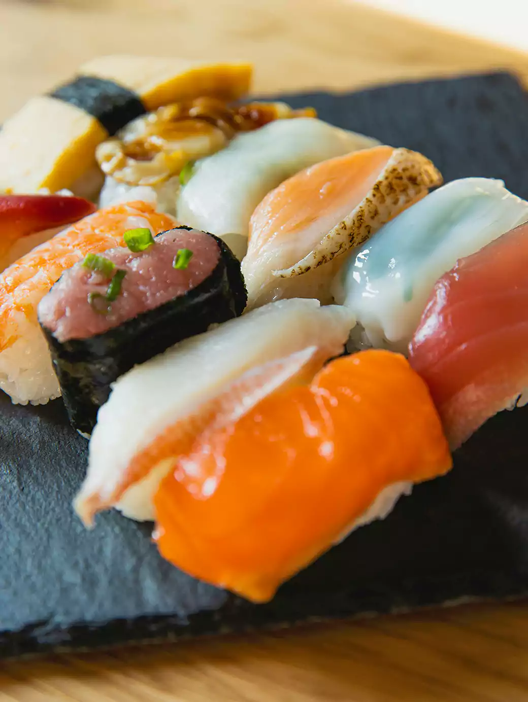 Raw or undercooked seafood