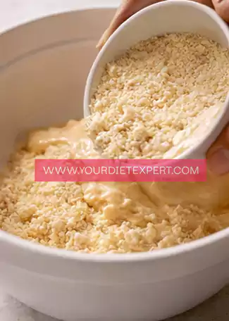 Keto Peanut Butter Poke Cake 3