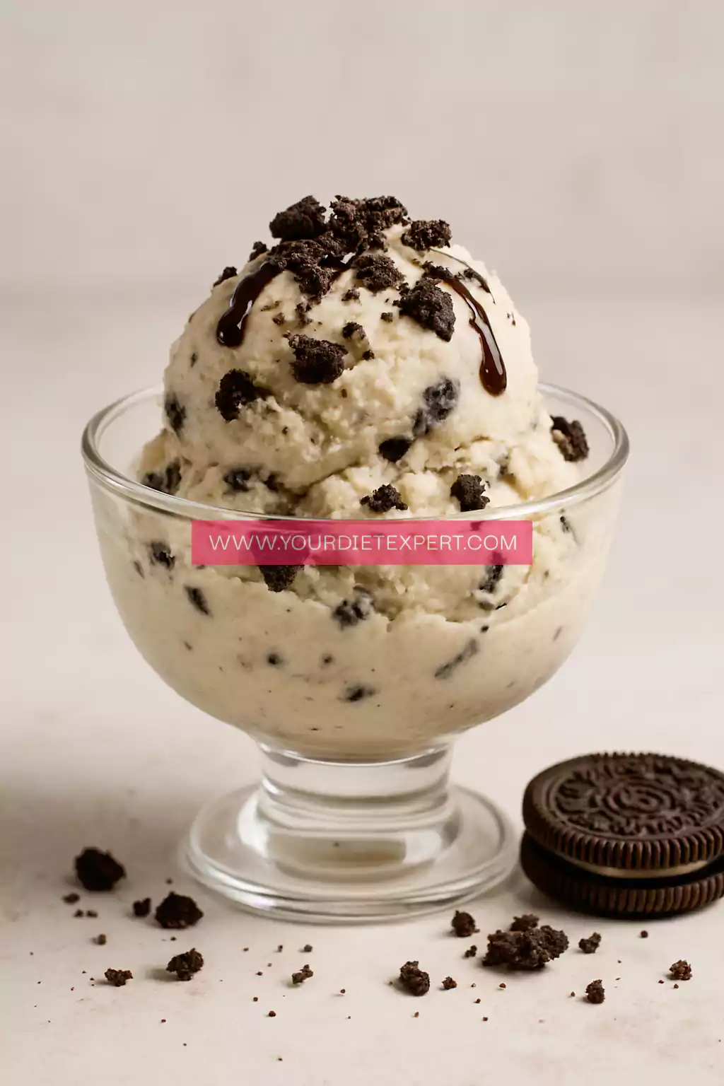 High-Protein Cookies & Cream Ice Cream (No-Churn, Healthy & Ultra Creamy)