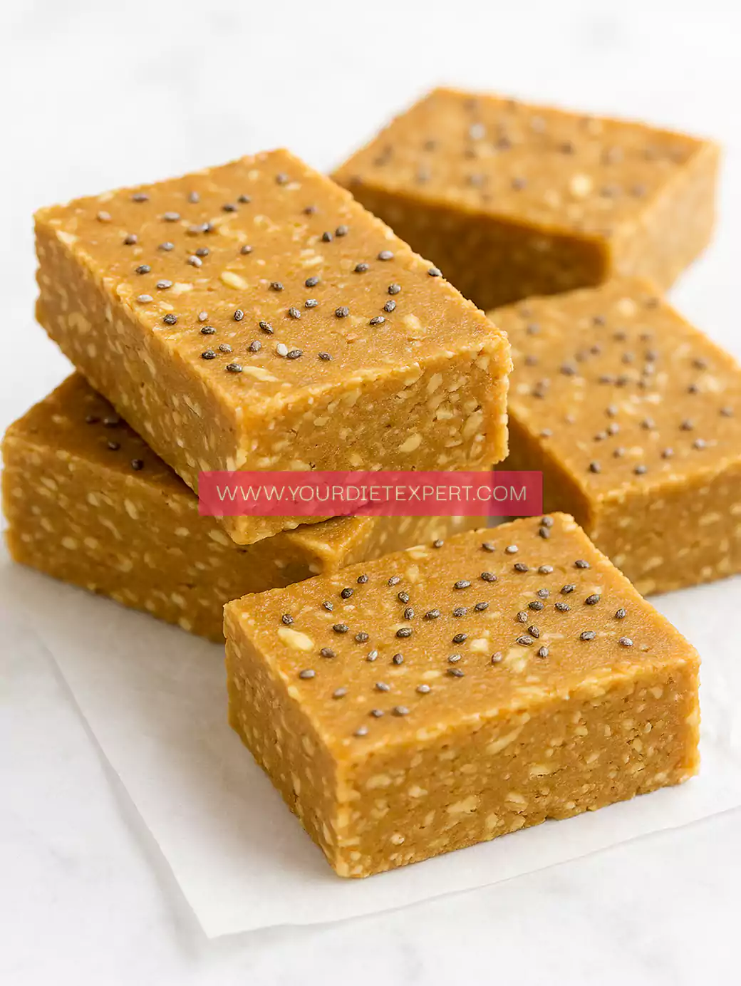 High-Protein Peanut Butter Oat Bars (No Bake, Meal-Prep Friendly)