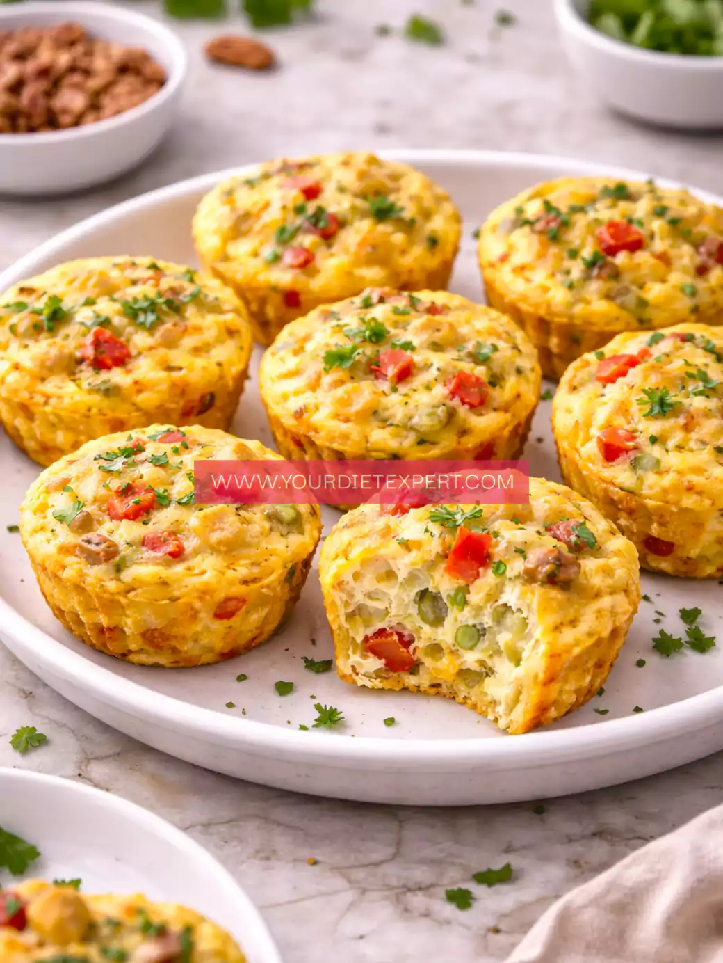 Keto Cheddar & Pepper Egg Bites (High-Protein, Low-Carb Breakfast)