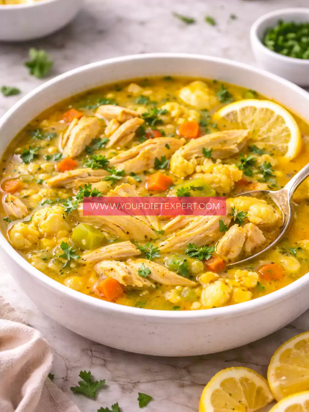 Keto Turmeric Chicken Soup (Anti-Inflammatory, Low-Carb Comfort Bowl)