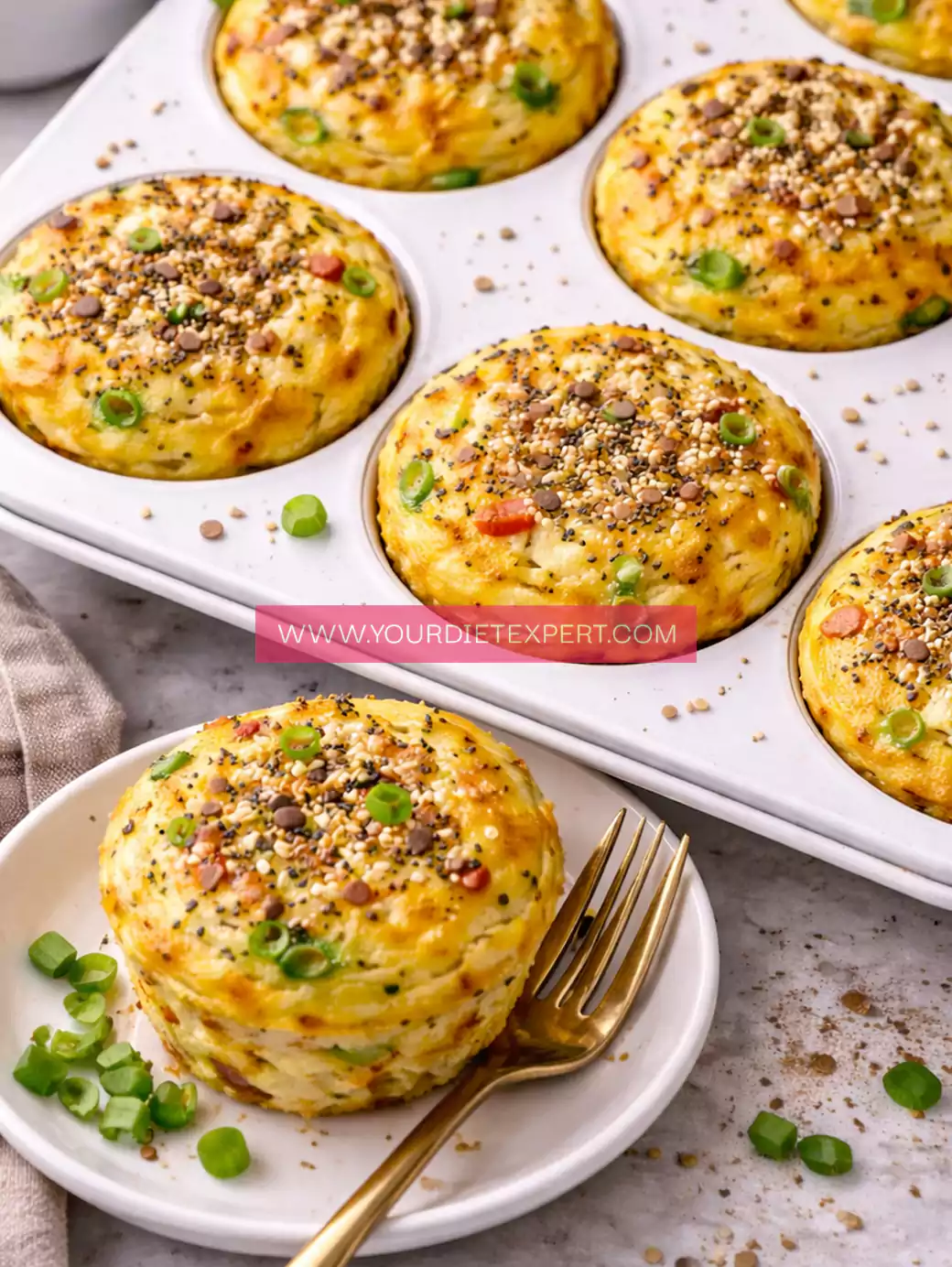 High-Protein Everything Bagel Egg & Cottage