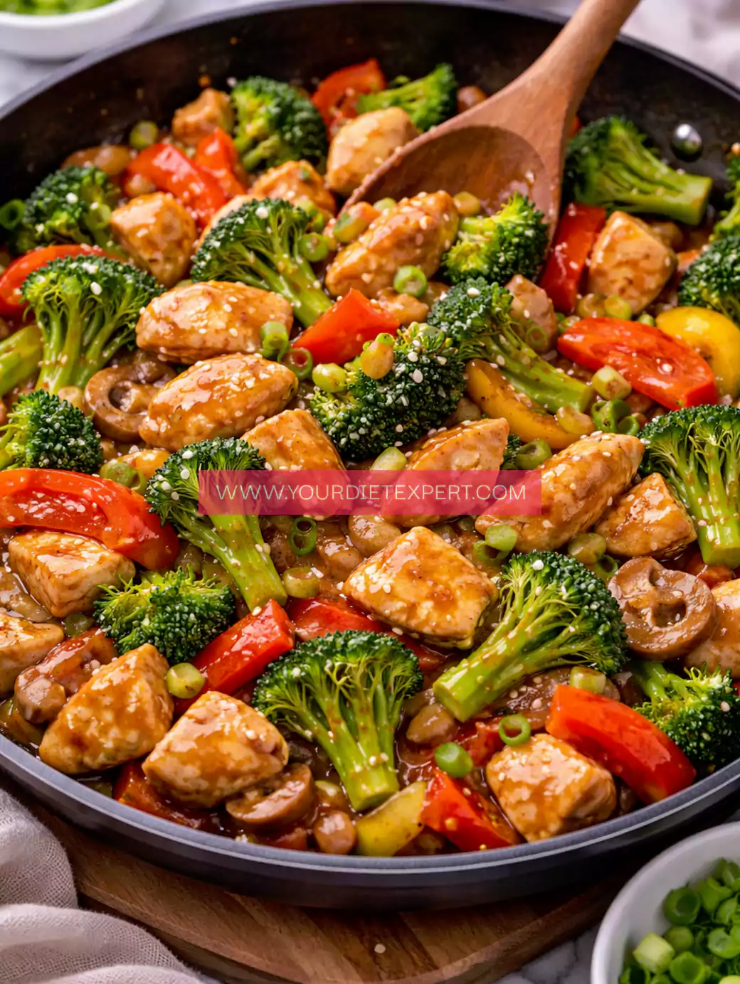 High-Protein Low-Carb Teriyaki Chicken & Veggies
