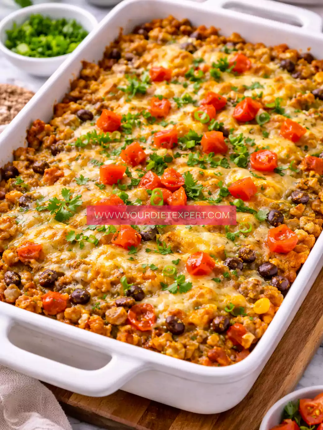 High-Protein Taco Casserole for Easy Weeknight Dinners