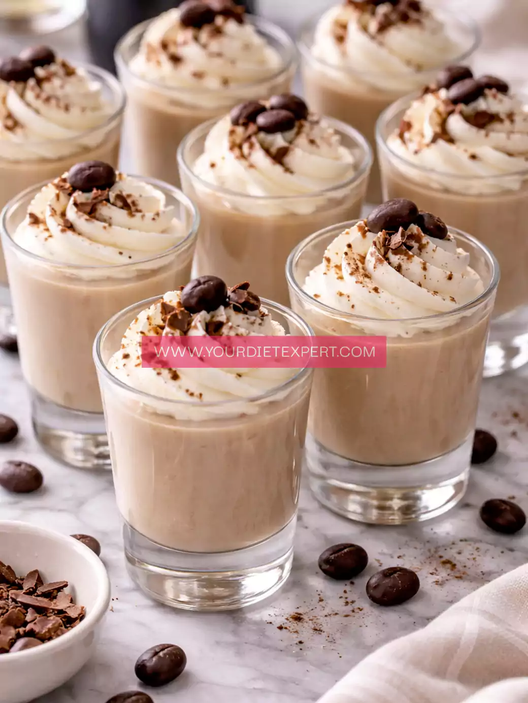 Keto Kahlua & Baileys Pudding Shots (Sugar-Free & Low-Carb)