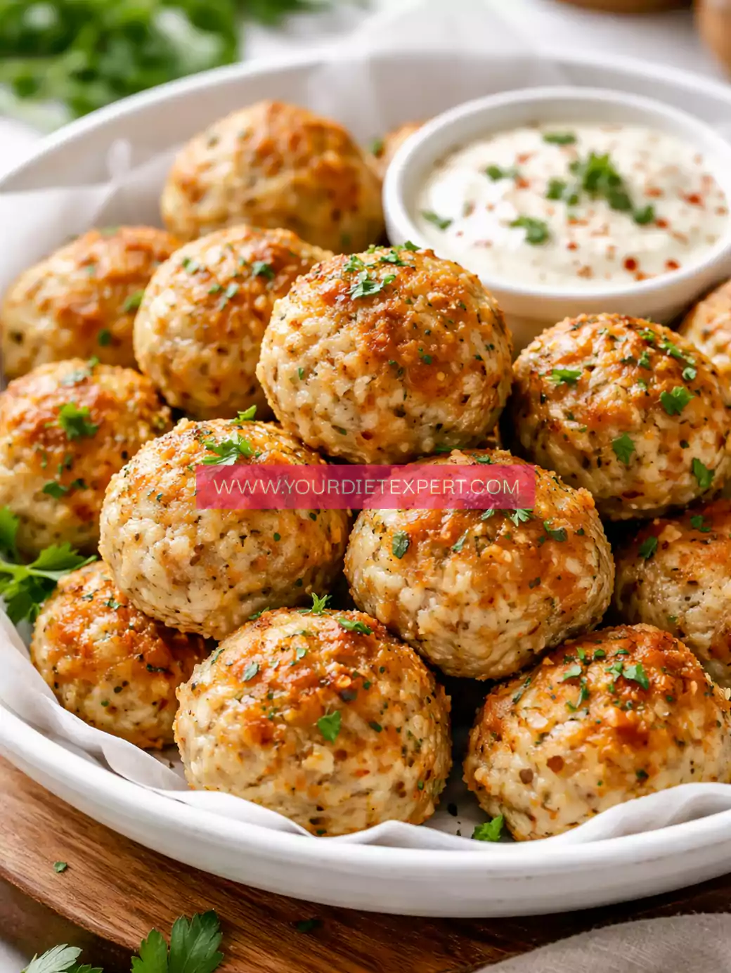High-Protein 4-Ingredient Chicken Sausage Balls (Easy Healthy Snack or Meal Prep)