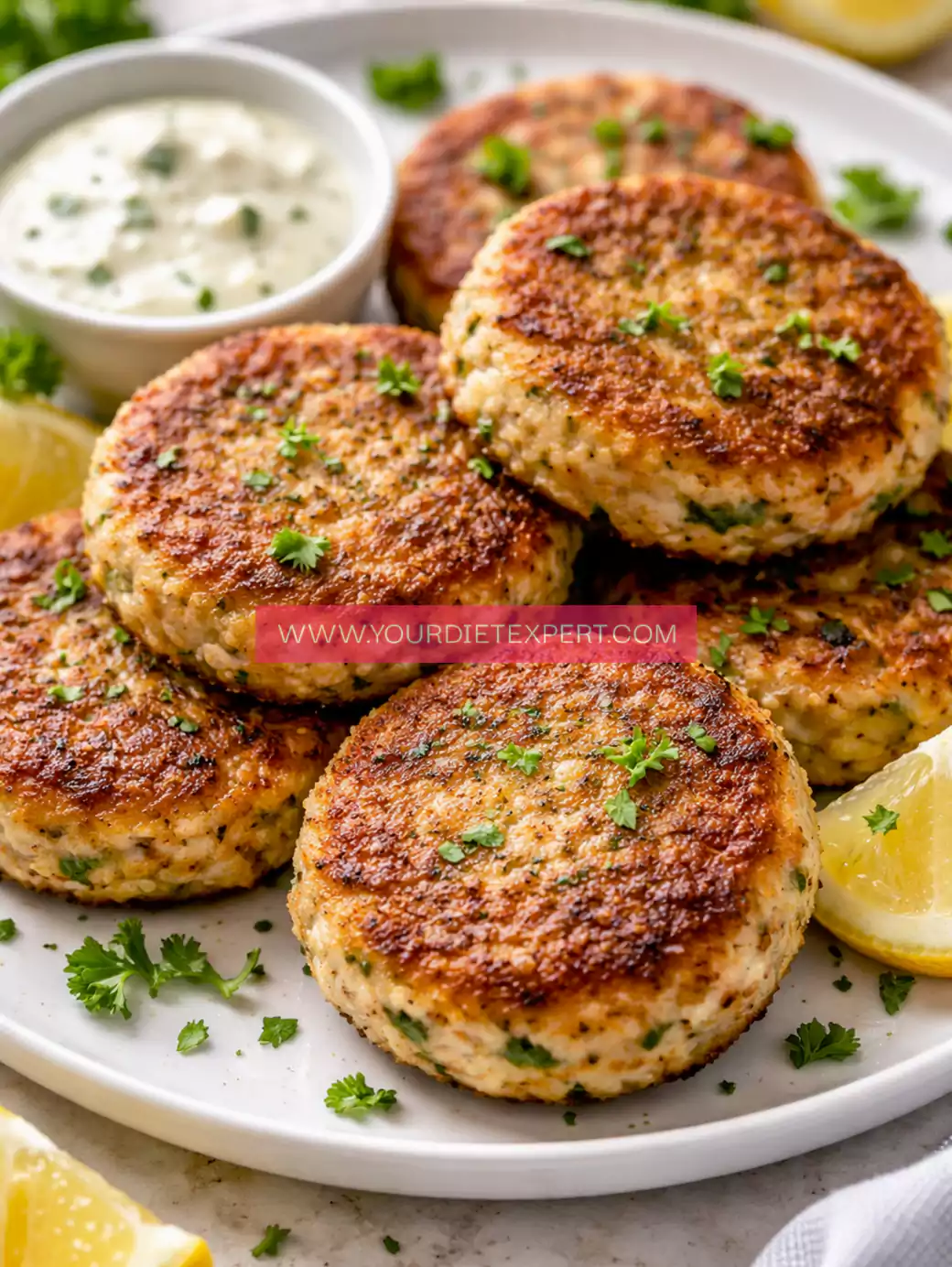 High-Protein Crunchy Tuna Patties (Easy, Low-Carb & Crispy Healthy Recipe)