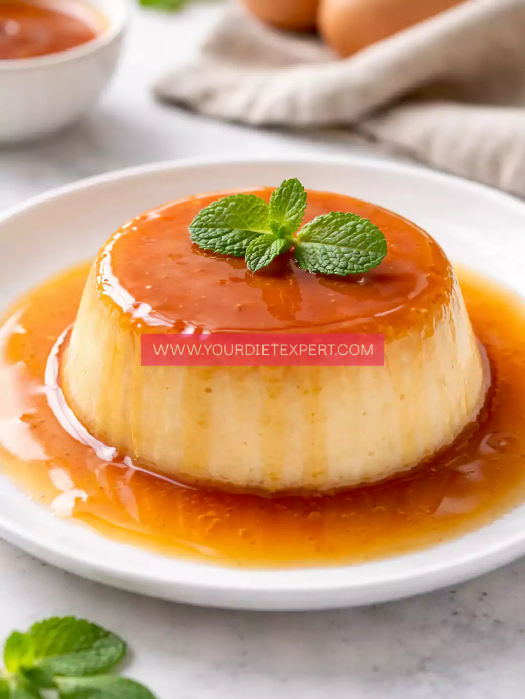 Keto Caramel Flan (Sugar-Free, Low Carb & Easy Dessert Recipe)