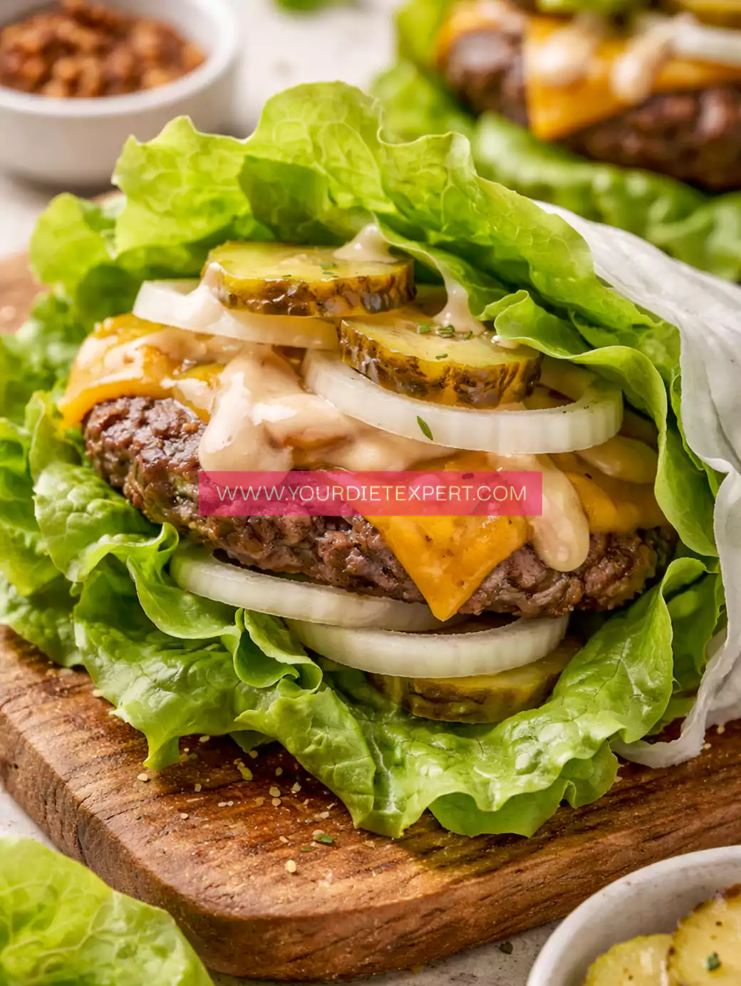 Keto Copycat Dick’s Deluxe Burger