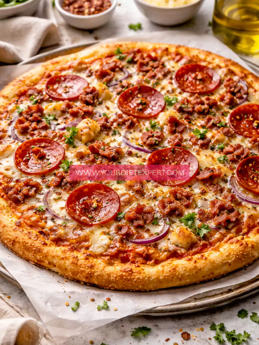 Keto Fathead Pizza Crust (Low Carb, Easy & Crispy Recipe)