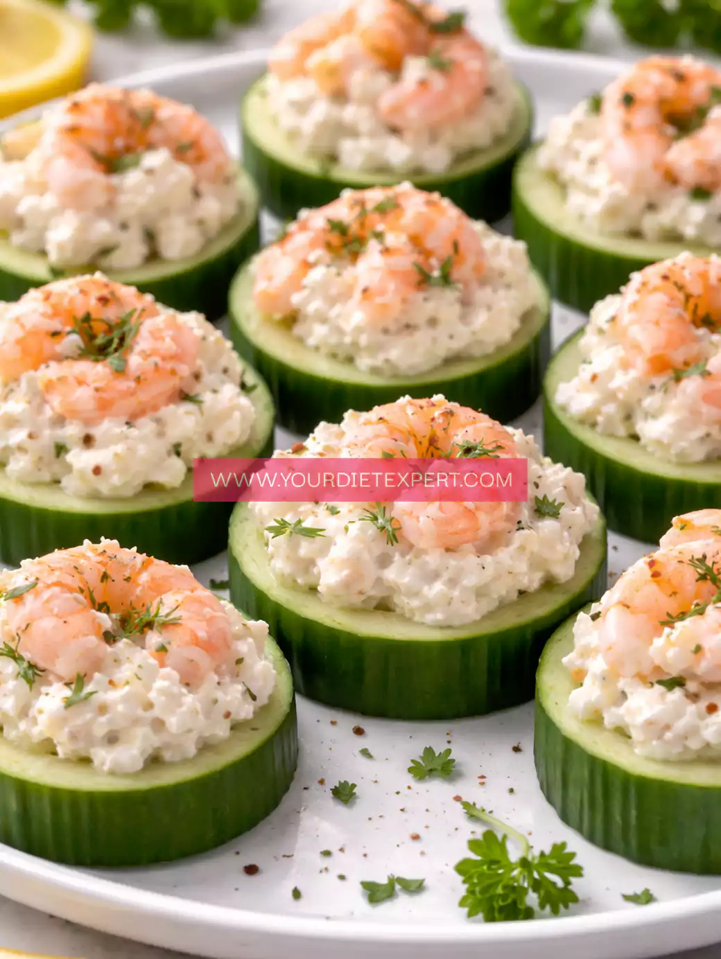 Easy Keto Cucumber Shrimp Bites (Low Carb, Fresh & High Protein)