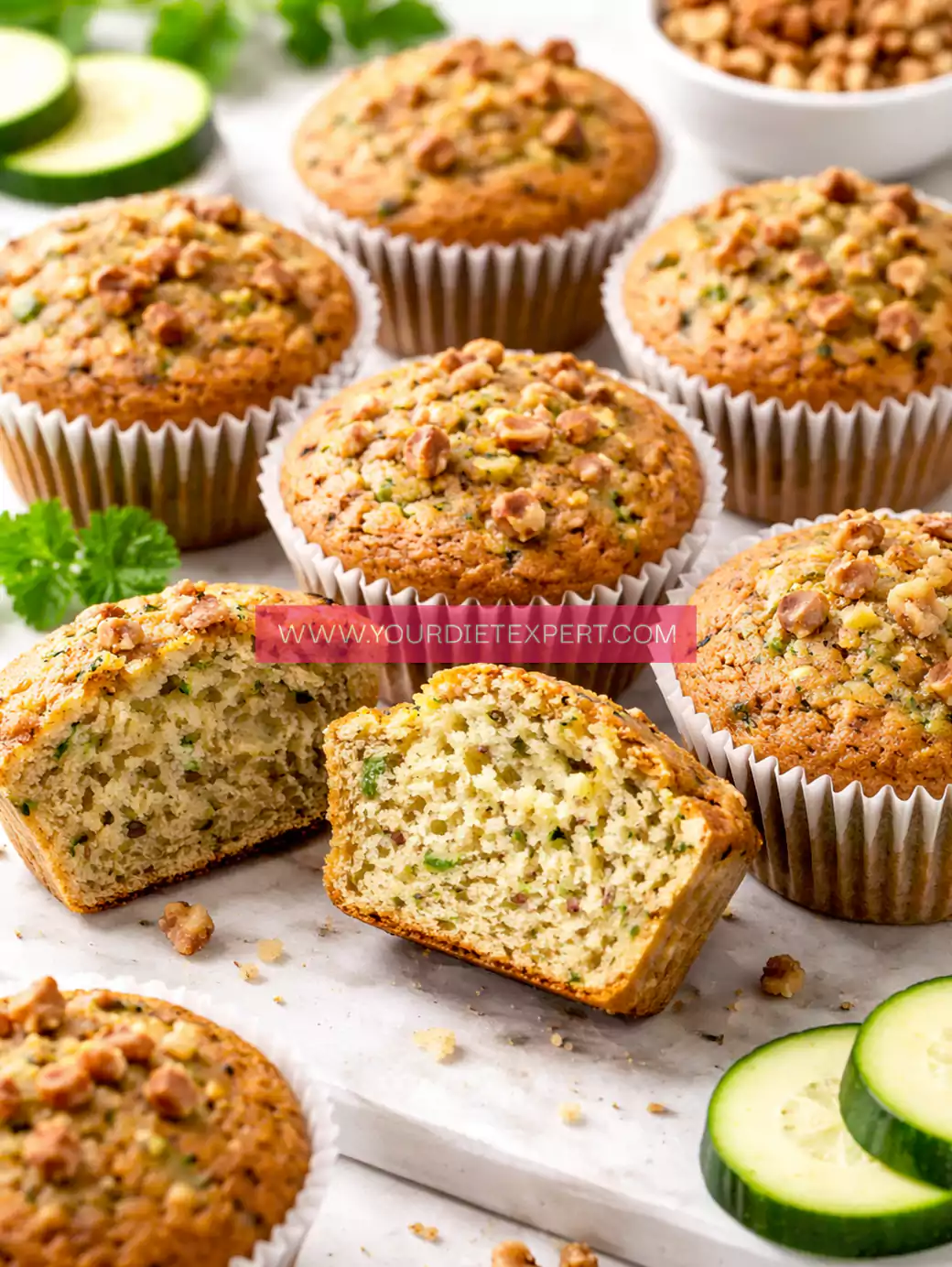 Easy Keto Zucchini Muffins (Low Carb, Moist & Sugar-Free)