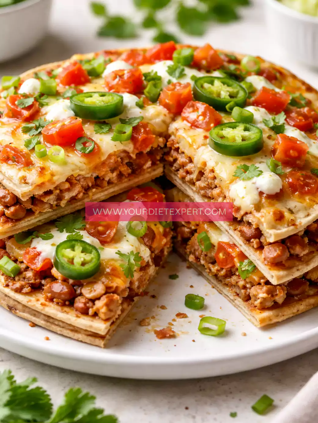 High-Protein Homemade Taco Bell Mexican Pizza (Easy, Healthy Copycat Recipe)