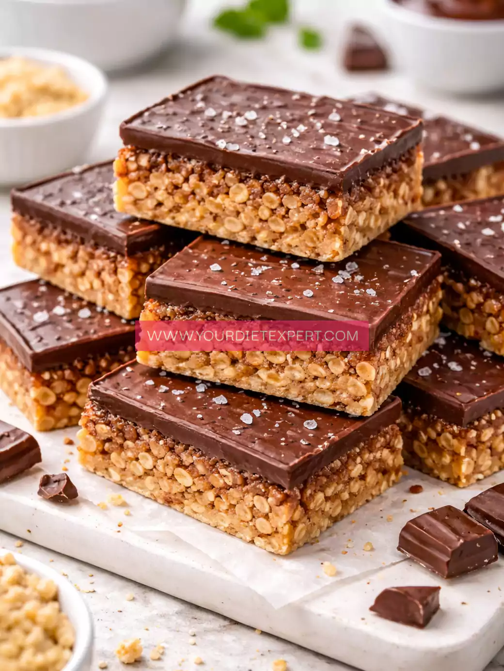 High-Protein No-Bake Homemade Crunch Bars (Easy, Healthy & Crispy Recipe)