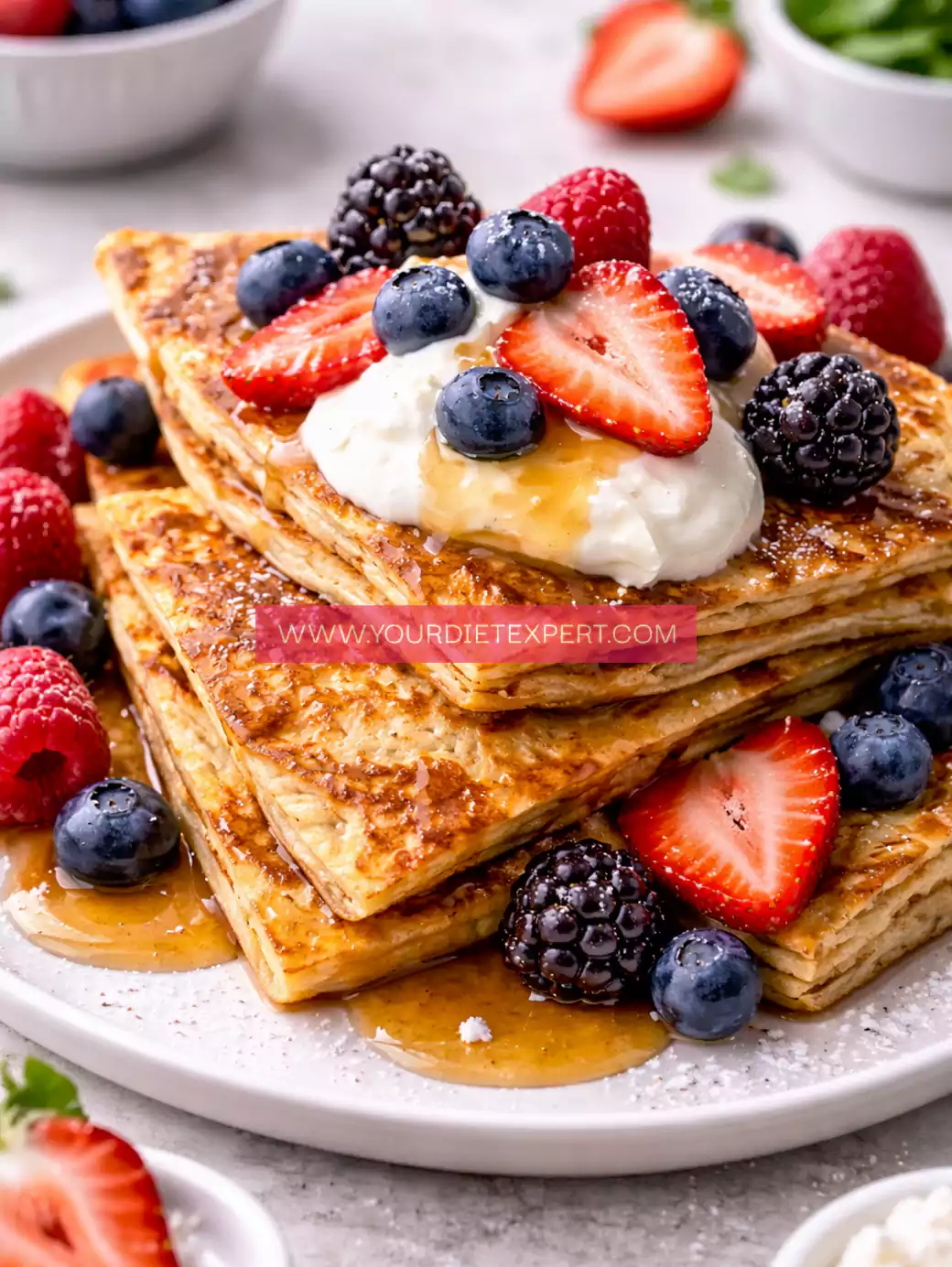 High-Protein Weight Watchers French Toast (No Bread, Low-Calorie & Easy Recipe)