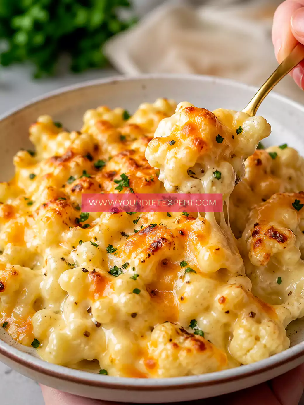 Keto Cauliflower Mac and Cheese (Ultra Creamy, Low Carb Comfort Food)