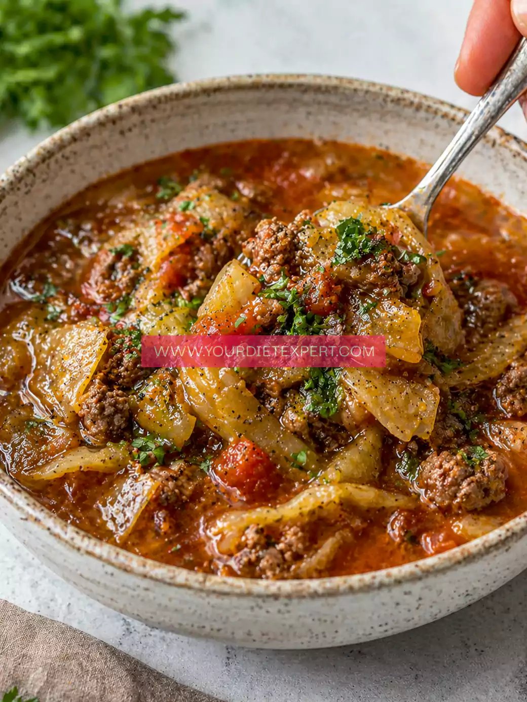 Keto Meaty Cabbage Soup (Low Carb, High Protein Comfort Meal)