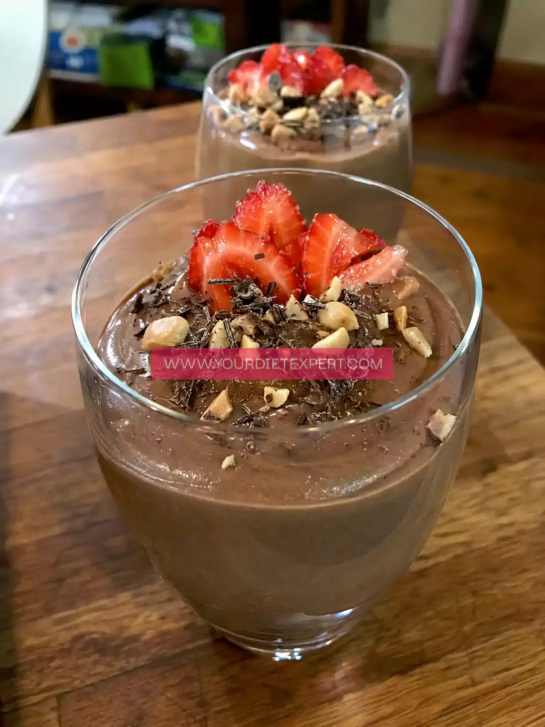 High-Protein Chocolate Peanut Butter Mousse