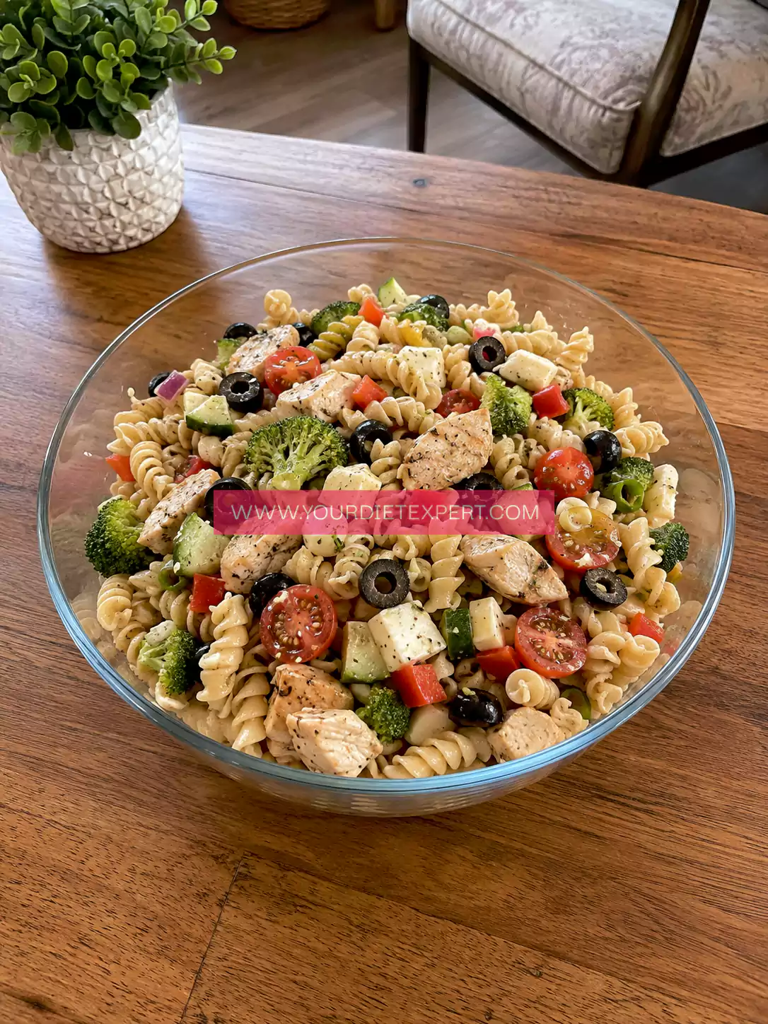 High-Protein Italian Pasta Salad