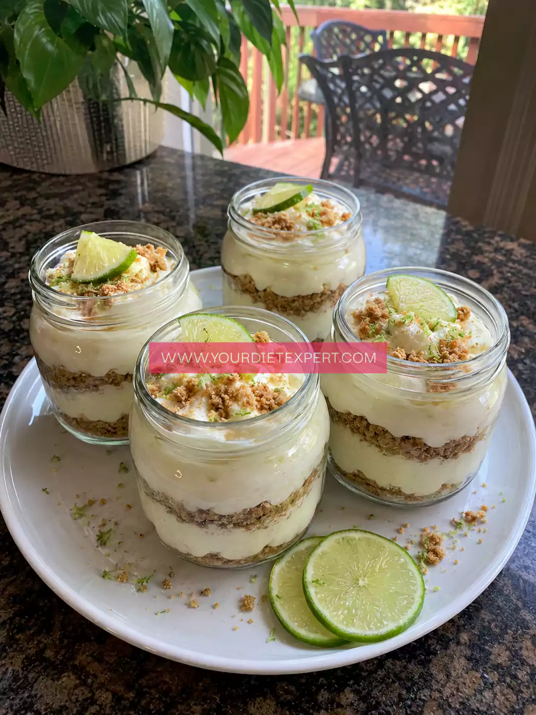 High-Protein Key Lime Pie Parfait
