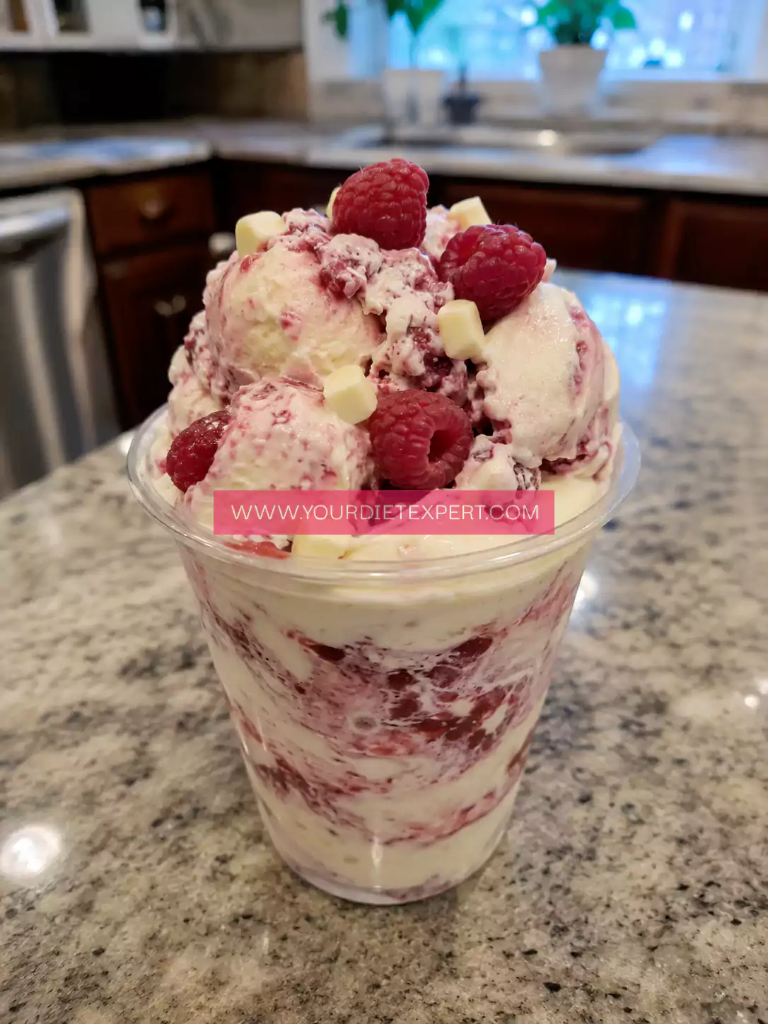 High-Protein Raspberry White Chocolate Cheesecake Fluff