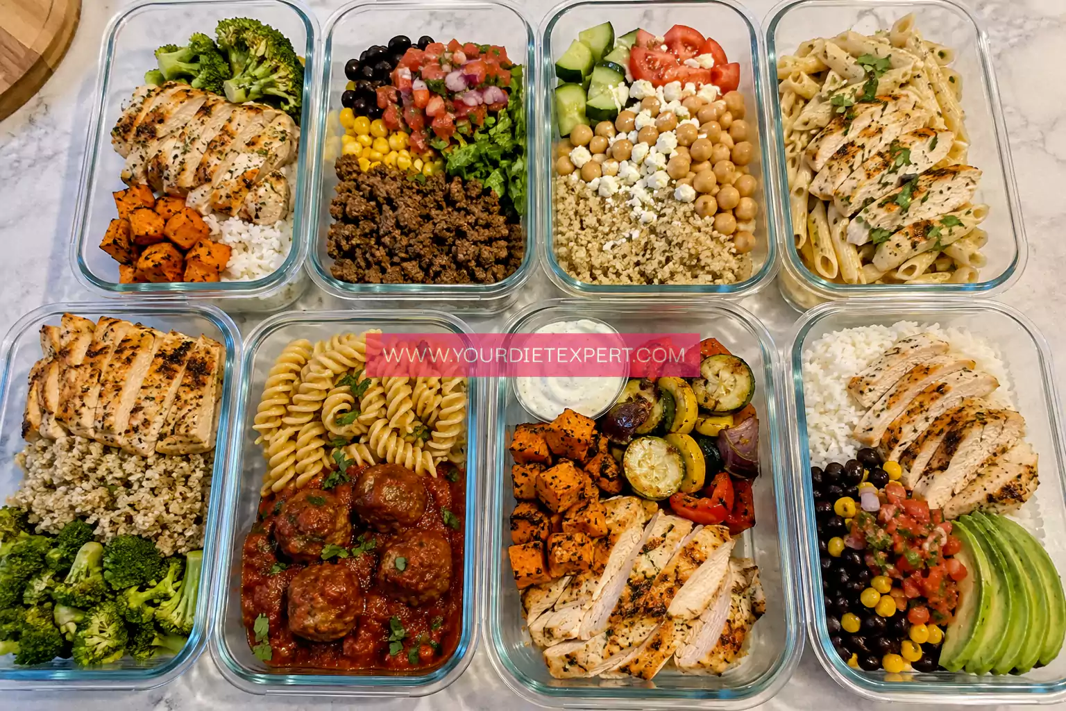 25 Easy Sunday High-Protein Meal Prep Ideas for a Stress-Free Week