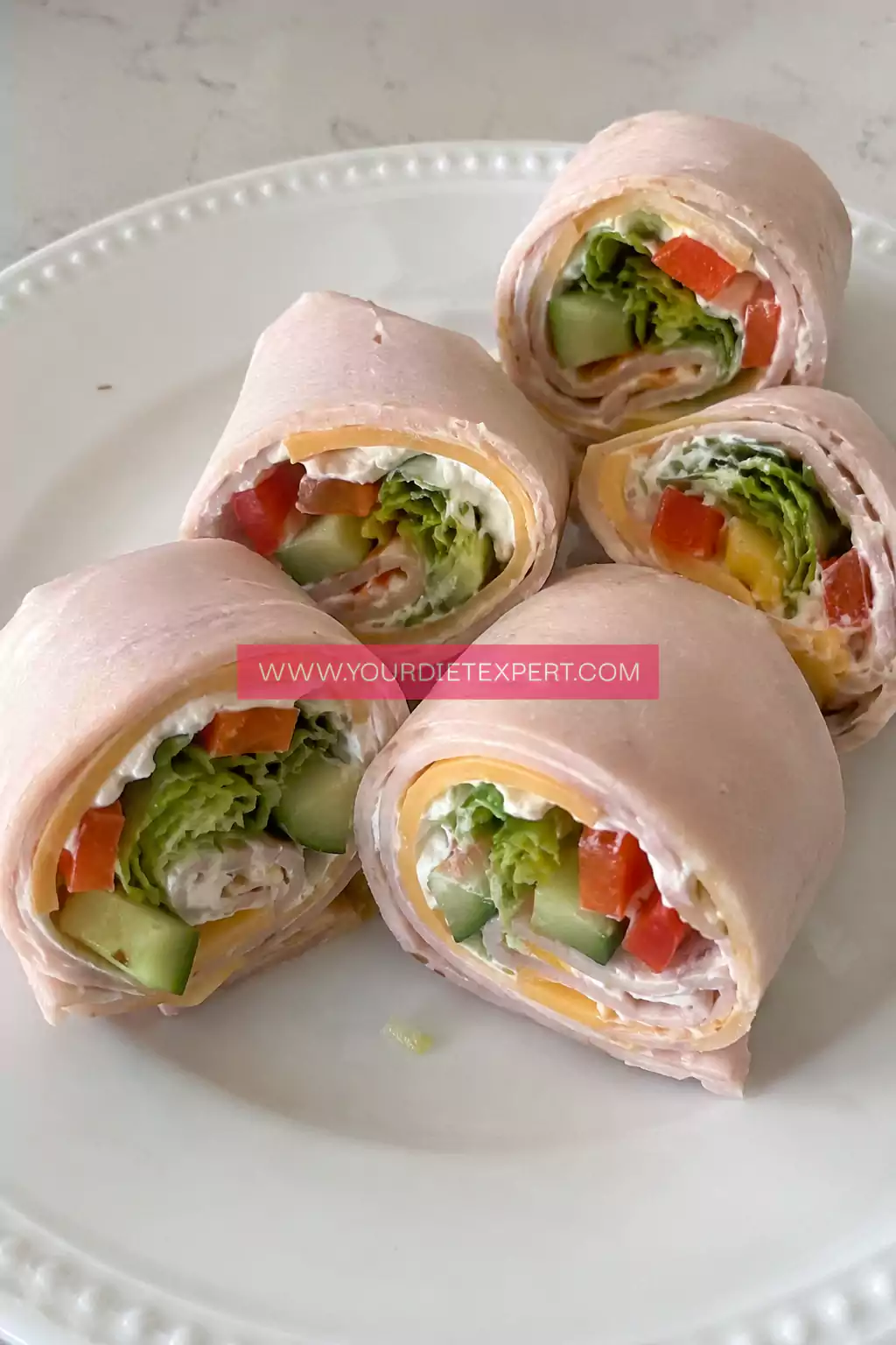20g Protein Turkey and Cheese Roll-Ups