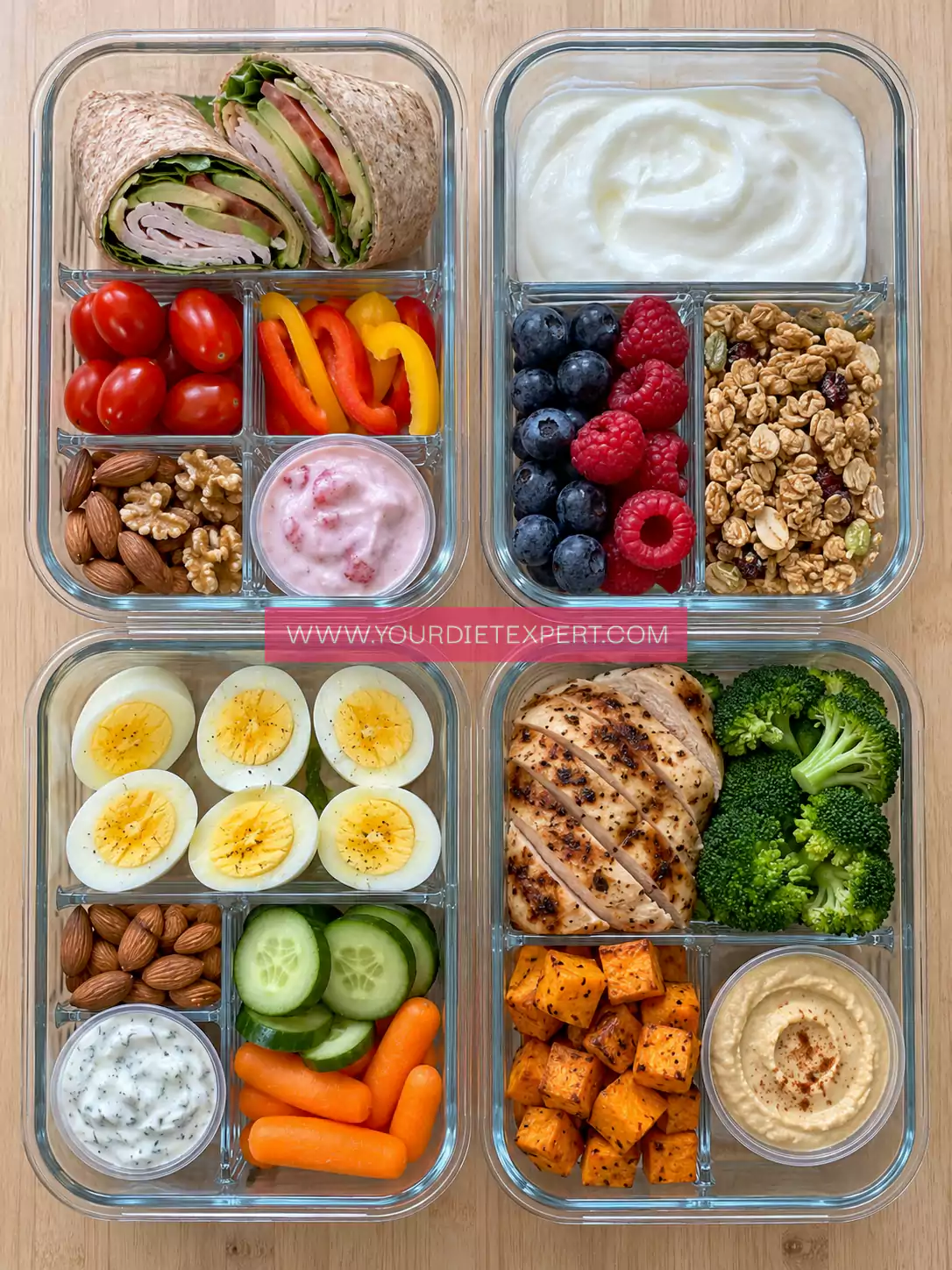 4 Healthy Meal Prep Boxes for Easy High-Protein Lunches