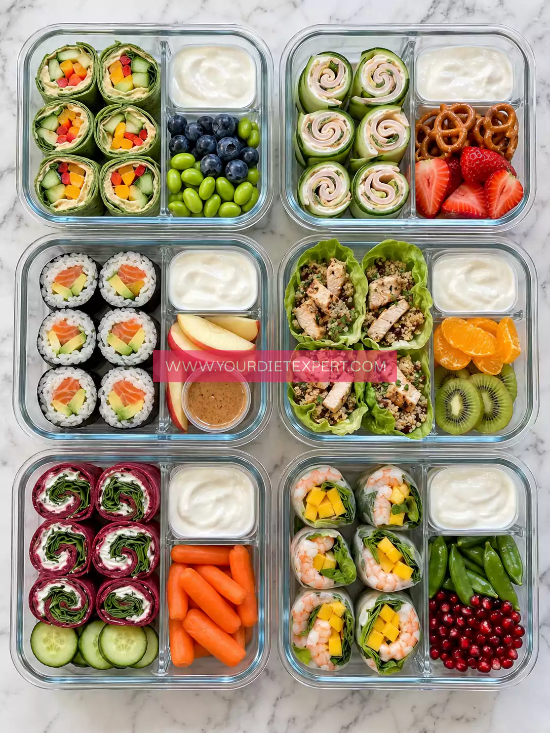6 Healthy Bento Box Lunch Ideas for Easy Meal Prep