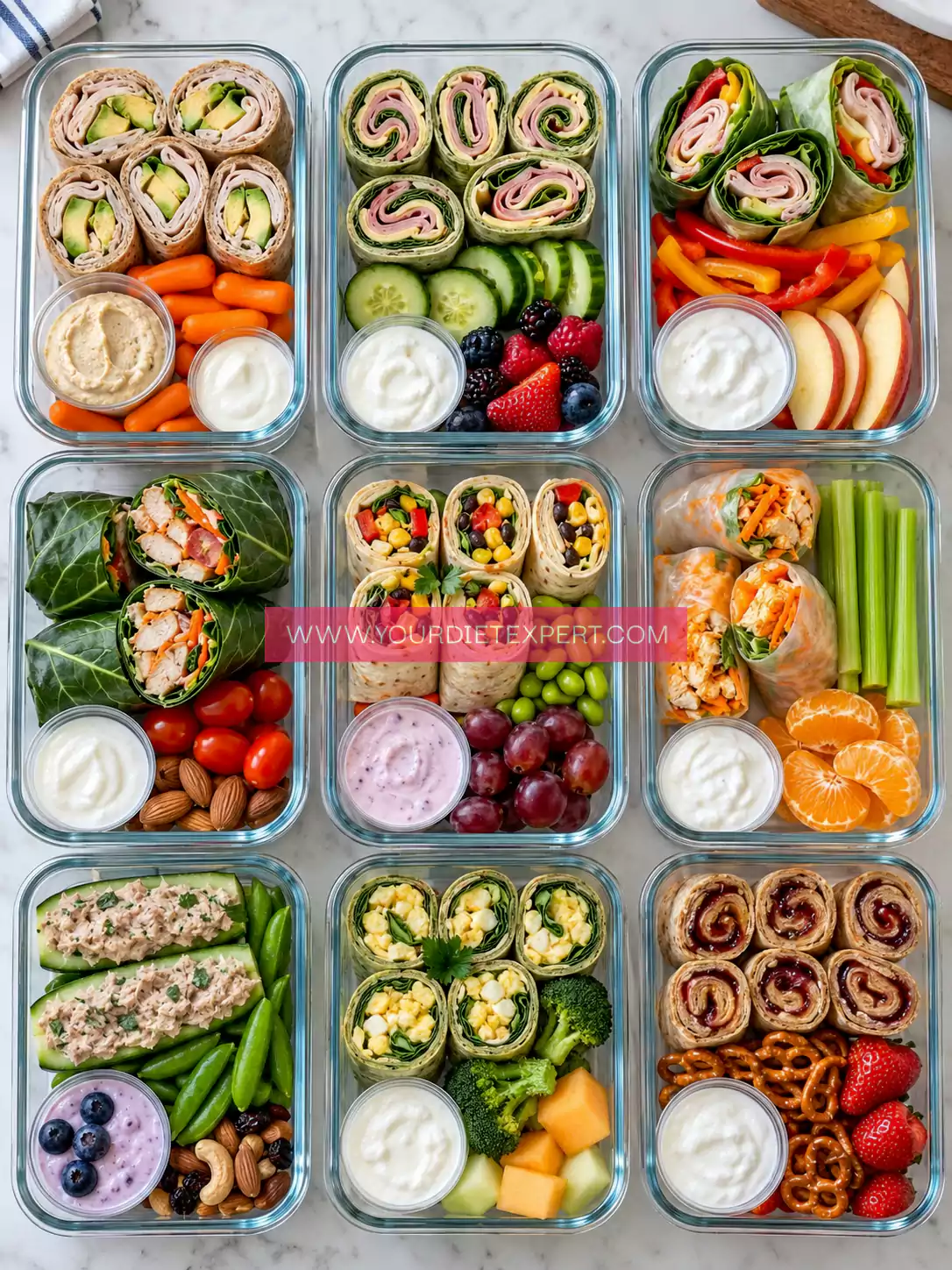 9 Easy Meal Prep Wraps and Roll-Ups for Quick, Balanced Lunches