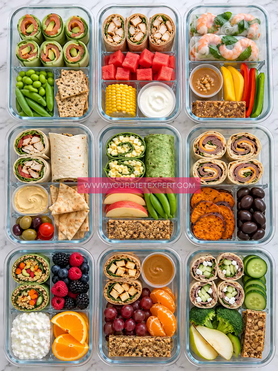 9 Healthy Glass Container Bento Prep Ideas for Easy Lunches