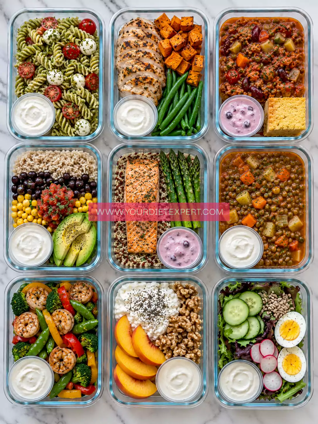 9 Healthy Meal Prep Bowls for Easy High-Protein Lunches