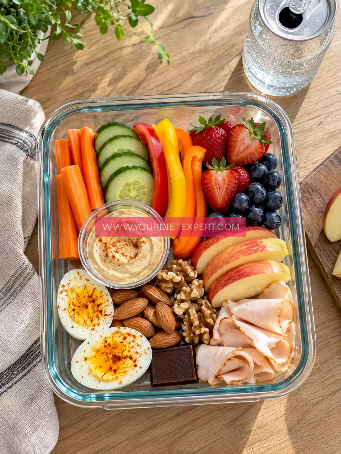 Single Protein & Veggie Bistro Box An Easy Balanced Lunch